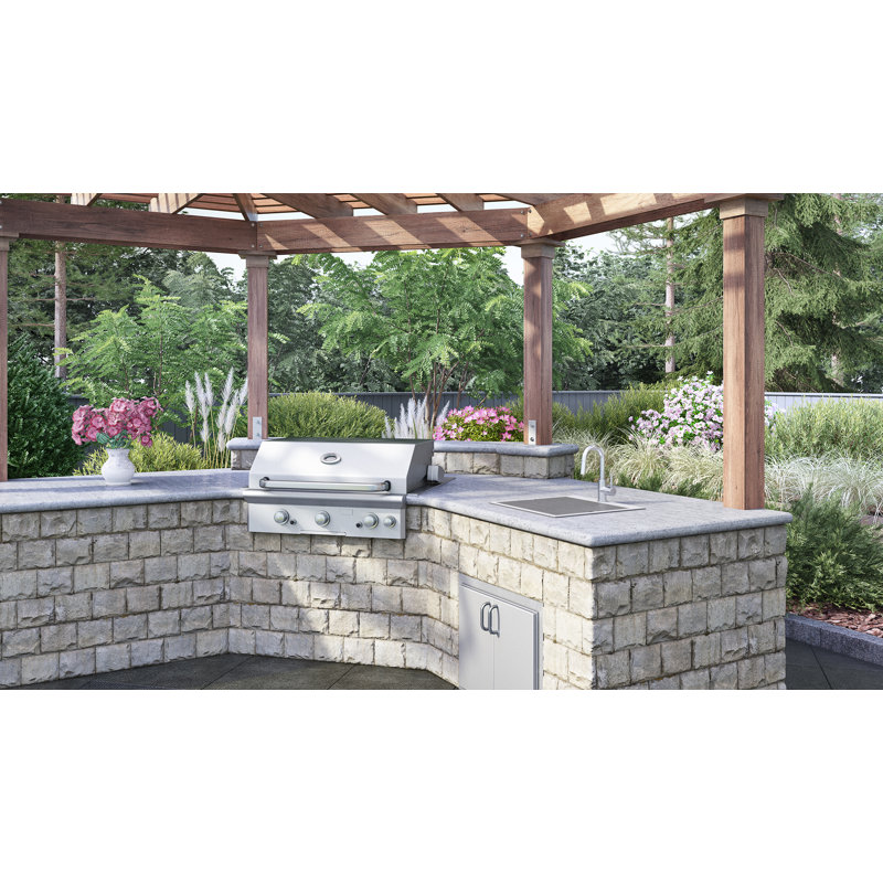 Ruvati Merino 15" Stainless Steel DropIn Outdoor Sink & Reviews Wayfair